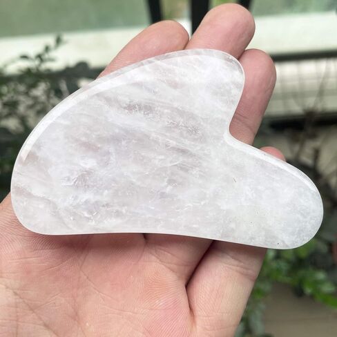 أداة تدليك Fekuar Natural Green Aventurine Gua Sha لبشرة الجسم والوجه، لوح كشط كريستالي للعلاج بالوخز بالإبر في المنتجعات الصحية، علاج نقطة الزناد in Saudi Arabia