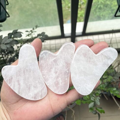 أداة تدليك Fekuar Natural Green Aventurine Gua Sha لبشرة الجسم والوجه، لوح كشط كريستالي للعلاج بالوخز بالإبر في المنتجعات الصحية، علاج نقطة الزناد in Saudi Arabia