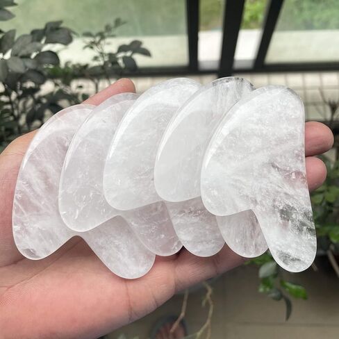 أداة تدليك Fekuar Natural Green Aventurine Gua Sha لبشرة الجسم والوجه، لوح كشط كريستالي للعلاج بالوخز بالإبر في المنتجعات الصحية، علاج نقطة الزناد in Saudi Arabia