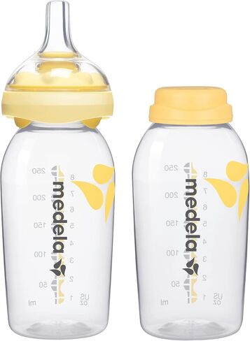Medela Calma Bottle Nipple | Baby Bottle Teat for use with Medela collection bottles | Made without BPA | Air-Vent System | 8oz / 250mL in Saudi Arabia