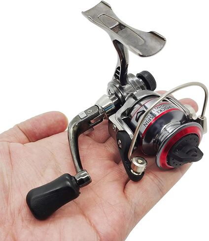 Micro Compact Spinning Reel, Mini 100 Metal Small Fishing Reel for Freshwater and All Season Fishing in Saudi Arabia