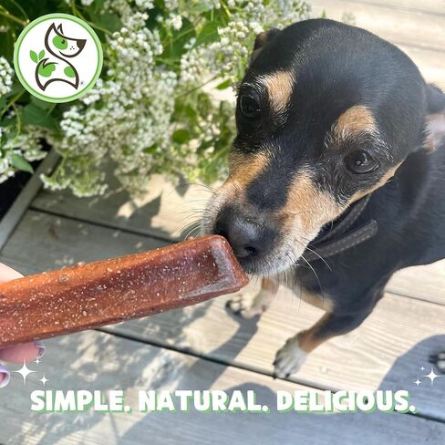 Nature Gnaws Bacon Cheese Bar Chews for Dogs (4 Count) – Hard Long Lasting for Aggressive Chewers - Rawhide Free Dog Chew Bones - Yak Alternative in Kuwait