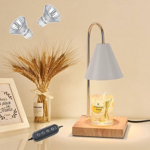 Candle Warmer Lamp, Jar Candles with Timer Safe Efficient and Dimmable Electric Candle Lamp in Saudi Arabia