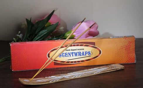 Hem Incense Sticks Variety Pack, Hem Scentwraps 11 inches Natural Hand Dipped Inscent Sticks (12 stick x 5 Pack,60 Sticks) Free from Chemicals, No Black Smoke,pk1 in Kuwait