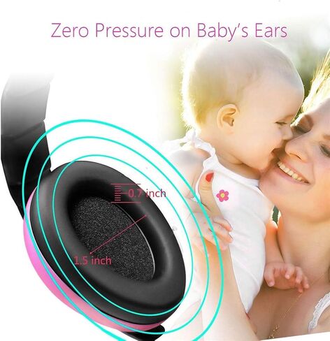 XEMZ Baby Ear Protection Noise Cancelling Headphones, for 0-5 Years Kid in Saudi Arabia
