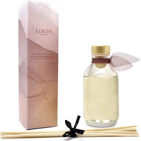 لوف سبا مجموعة شموع ديكورية للمنزل بدون فتيل ومعطر هواء | فكرة هدية رائعة للام او الجدة او النانا او الاب او العمة براون لوف ايرث in Kuwait