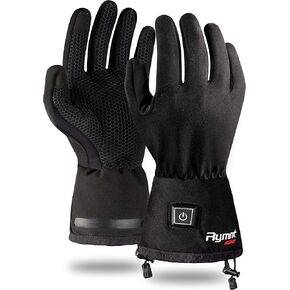 RYMNT Heated Gloves Liners for Men Women,Rechargeable Electric Heating Gloves with 2500mAH Battery,Touchscreen,Hand Warmers Great for Snow Winter Ski Cycling Hunting,Arthritis Hands in Kuwait