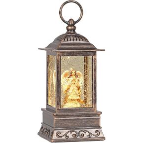 كرة ثلج عيد الميلاد، كرة ثلج ملائكة مضاءة مع الموسيقى، فانوس زينة عيد الميلاد الموسيقي الذي يعمل باليو اس بي والبطارية، هدية ديكور عيد الميلاد in Kuwait