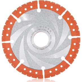 NINEROARS قطع المعادن شفرة المنشار الماس 5 بوصة 125 مم تكنولوجيا النحاس فراغ جميع الأغراض قطع عجلة لصفائح حديد التسليح زاوية معدنية الحديد الفولاذ المقاوم للصدأ (لمطحنة زاوية أربور 7/8 بوصة) in Kuwait