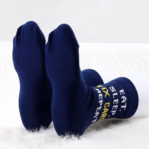 MBMSO Auto Mechanic Socks Gift Funny Car Mechanic Gifts Eat Sleep Fix Cars Repeat in Saudi Arabia