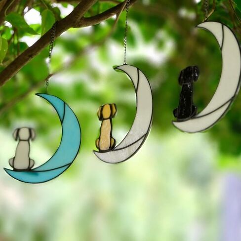 هدية YDGFUHM لمحبي الحيوانات الأليفة وأصحاب الحيوانات الأليفة الملطخة | النصب التذكاري للكلب الزجاجي | هدايا تعاطف مع الحيوانات الأليفة للكلاب | هدايا تذكارية دافئة لمحبي الكلاب in Kuwait