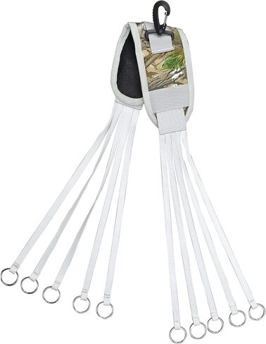 حزام صيد الطيور والبط والحمامة من ZLEYECZ، حلقة منزلقة للأسفل تحمل طيور مائية على شكل رقبة عائمة 12 حزامًا. in Kuwait