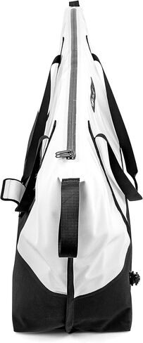 Kuuma Heavy Duty 240 Quart Insulated Fish Bag with Drain Plug - Keeps Your Fish Cool and Fresh (50186), White/Black in Kuwait