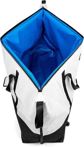 Kuuma Heavy Duty 240 Quart Insulated Fish Bag with Drain Plug - Keeps Your Fish Cool and Fresh (50186), White/Black in Kuwait