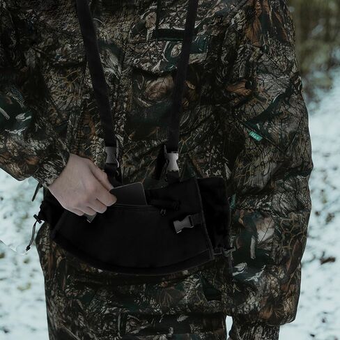 WBCBEC 1PCS Hand Warmer, Hand Muff, Hand Warming Pouch, Water Resistant Windproof, Durable Oxford Material, Perfect for Hunting, Camp, Golf, Mens Gifts, Outdoors, Fits Hand Warmers Not Included in Kuwait