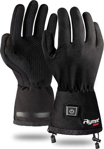 RYMNT Heated Gloves Liners for Men Women,Rechargeable Electric Heating Gloves with 2500mAH Battery,Touchscreen,Hand Warmers Great for Snow Winter Ski Cycling Hunting,Arthritis Hands in Kuwait