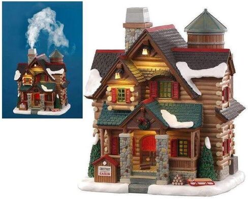 Lemax Village Collection Chestnut Cabin #05641 in Saudi Arabia