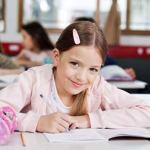 العنوان: مشابك شعر انزوني 50 قطعة 25 لونًا في أزواج لامعة لامعة من الترتر مشابك الشعر اكسسوارات DIY للأطفال البنات الصغار والمراهقين in Kuwait