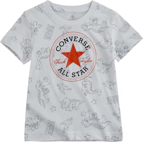 Converse Baby Boy's Short Sleeve Dino T-Shirt (Toddler) in Saudi Arabia