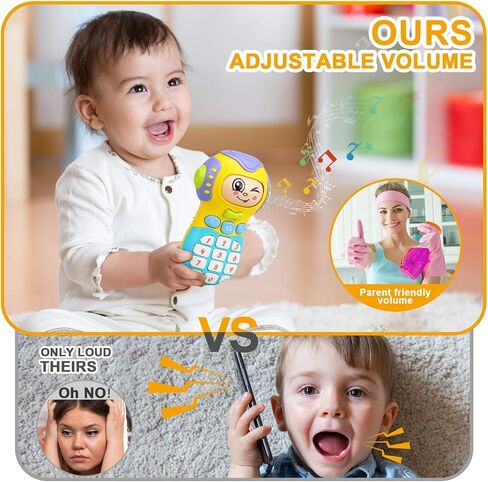 TOY Life Baby Cell Phone Toys for Toddlers 1-3, Play Phone for Toddler, Kids Steering Wheel Toy, Infant Toys 6-12 Months, Baby Boy Light Up Musical Toys, Toy Phone for 1 Year Old Girl Birthday Gift in Saudi Arabia