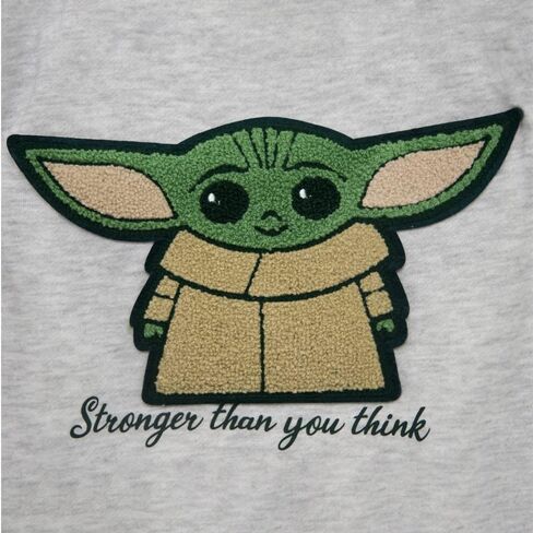 STAR WARS Girls' Toddler Baby Grogu Pullover with Patch in Saudi Arabia
