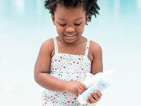 Babo Botanicals Sensitive Baby Mineral Sunscreen Spray SPF30 Natural Zinc Oxide Non Aerosol – Face & Body Fragrance Free Water Resistant For Babies & Kids Various Versions in Kuwait