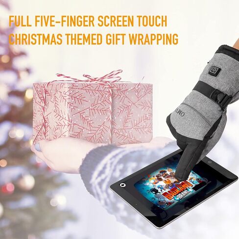 OMVMO Heated Gloves for Camping and Hiking in Kuwait