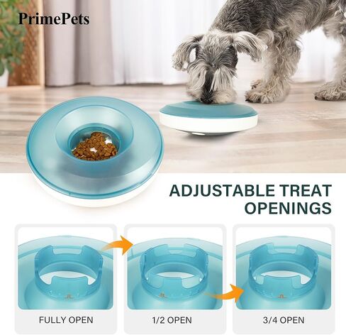 PrimePets Dog Bowls, Interactive Wobble Dog Food Dispenser, Treat Dispenser Toy, Pet Food Bowl for Dogs Cats Up to 3 Cups, Blue in Kuwait