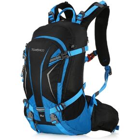 حقيبة ظهر TOMSHOO لركوب الدراجات، حقيبة ظهر خفيفة الوزن 20 لتر مقاومة للماء، حقيبة ظهر للسفر للمشي لمسافات طويلة مع غطاء خوذة للمطر in Kuwait