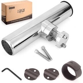 10 ال 0 لتر حامل صنارة صيد لعربة الجولف، حامل قضيب من الستانلس ستيل يثبت على الجانب 7/8 انش الى 1 انش لقضبان ايزجو وياماها وسيارة النادي in Kuwait