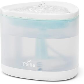 اي بيتي نافورة مياه بتصميم مثلث للقطط سعة 84 اونصة/2.5 لتر فائقة الهدوء، نافورة مياه اوتوماتيكية للحيوانات الاليفة مع فلتر كبير الحجم يدور بـ 5 مراحل للقطط والكلاب الصغيرة والحيوانات الاليفة in Kuwait