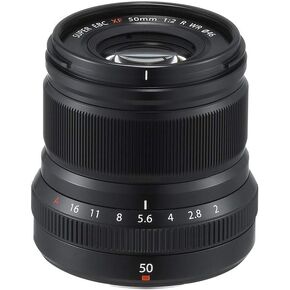 FUJIFILM single focus in the telephoto lens XF50mmF2 R WR B Black--(Japan Import-No Warranty) in Kuwait