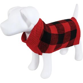Luvable Friends Dogs and Cats Knit Pet Sweater, Fair Isle, Small in Saudi Arabia