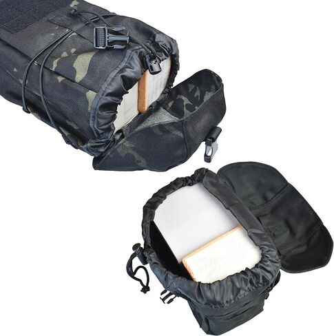 Tactical Molle Pouch Large Capacity Dump Pouch Drawstring Magazine Tactical Utility Pouch Recycling Pouch Bag Belt Waist Bag in Kuwait