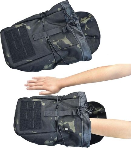 Tactical Molle Pouch Large Capacity Dump Pouch Drawstring Magazine Tactical Utility Pouch Recycling Pouch Bag Belt Waist Bag in Kuwait