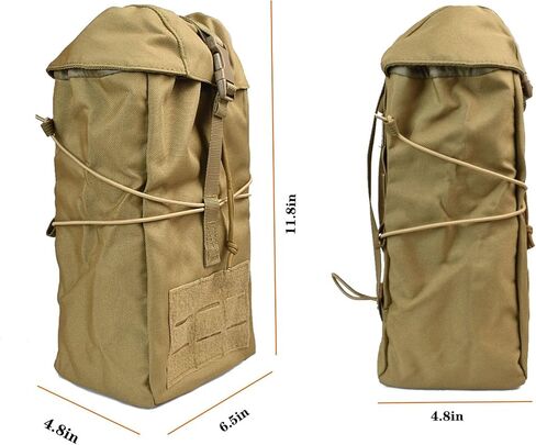 Tactical Molle Pouch Large Capacity Dump Pouch Drawstring Magazine Tactical Utility Pouch Recycling Pouch Bag Belt Waist Bag in Saudi Arabia