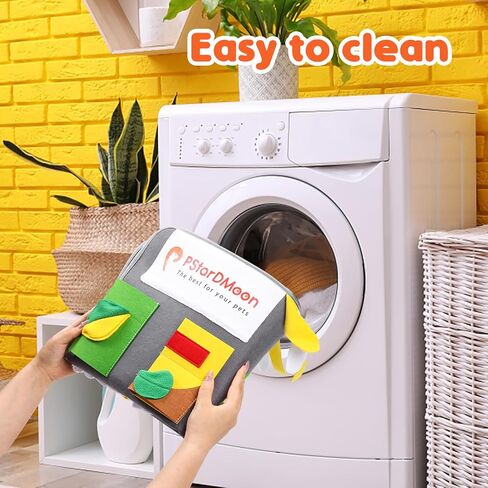 PStarDMoon Snuffle Mat for Dogs, Machine Washable Polar Fleece Foraging Mat for Smell Training and Slow Eating with Stress Relief Encourages Foraging Skills Interactive Games Brain Stimulation in Kuwait