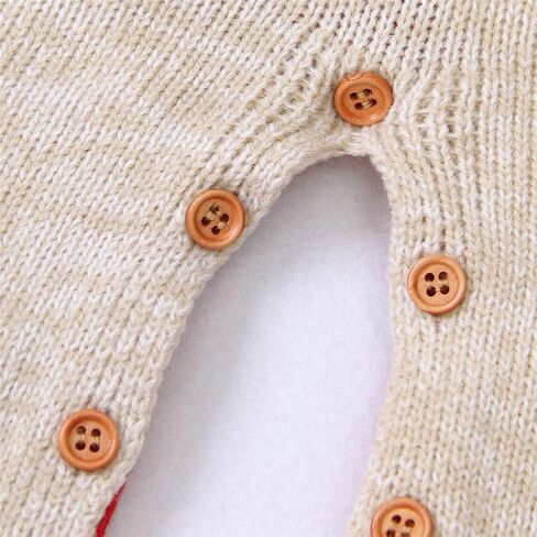 سترة Merqwadd للجنسين رضيع عيد الميلاد سترة طفل الرنة متماسكة بذلة in Kuwait