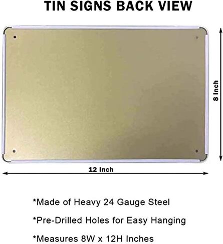 Never Argue With A Woman Funny Tin Signs Wall Decor Man Cave Garage Far Bar Pub 8x12 Inch, Multi in Kuwait