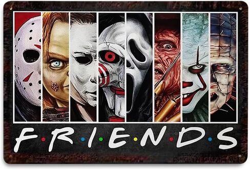 Tales from the Crypt Vintage Metal Tin Sign | 12x8 inches | Gothic Horror Collectible Decor | Spooky Wall Art | Perfect for Halloween, Fans of the Macabre & Paranormal Enthusiasts(C139) in Kuwait