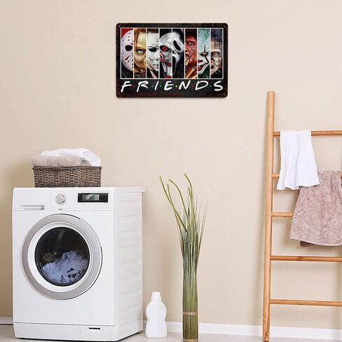 Tales from the Crypt Vintage Metal Tin Sign | 12x8 inches | Gothic Horror Collectible Decor | Spooky Wall Art | Perfect for Halloween, Fans of the Macabre & Paranormal Enthusiasts(C139) in Kuwait