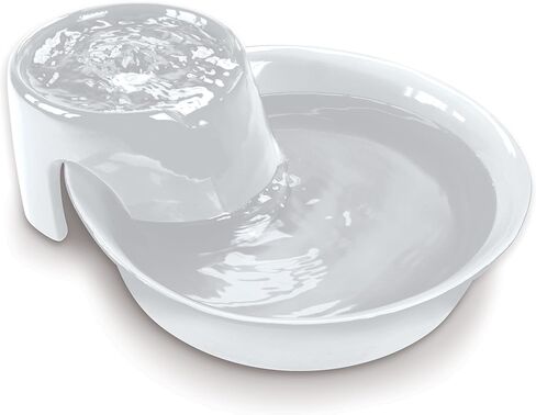 نافورة شرب كبيرة من السيراميك ماكس ستايل بلون ابيض 3.8 لتر من بيونير بيت in Kuwait