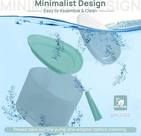 اي بيتي نافورة مياه بتصميم مثلث للقطط سعة 84 اونصة/2.5 لتر فائقة الهدوء، نافورة مياه اوتوماتيكية للحيوانات الاليفة مع فلتر كبير الحجم يدور بـ 5 مراحل للقطط والكلاب الصغيرة والحيوانات الاليفة in Kuwait