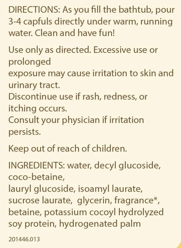 حمام فقاعات للأطفال من بيرتس بييز 354.8 مل (عبوة مكونة من 3) in Kuwait