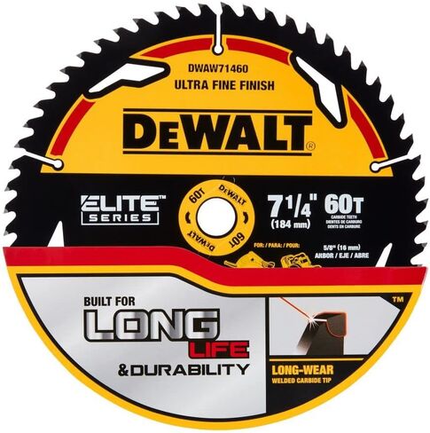 DeWalt 7 1/4IN 60T Elite Series Blister in Saudi Arabia