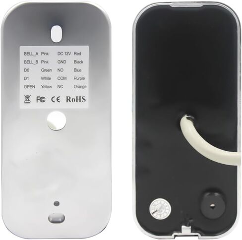 قارئ RFID للتحكم في الوصول المعدني، قارئ EM مقاوم للماء 125 كيلو هرتز، وحدة تحكم في الوصول للقفل المغناطيسي الكهربائي، فتاحة بوابة القرب، غلاف من سبائك الزنك، Wiegand للداخل والخارج، لوحة دخول بدون مفتاح للمرآب in Kuwait
