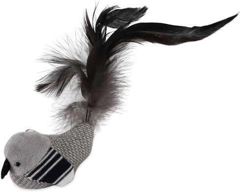 JW Cataction Black and White Bird Toy, Multi, One Size in Saudi Arabia
