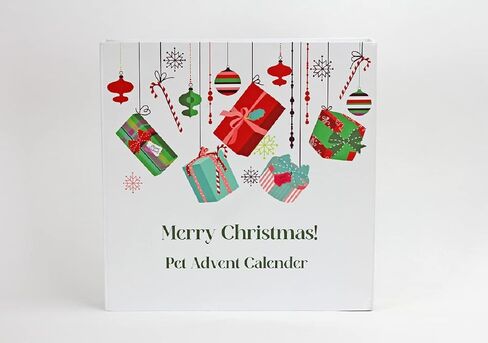 Midlee Cat Advent Calendar - 12 Days of Christmas Filled Cat Toy Gift in Saudi Arabia