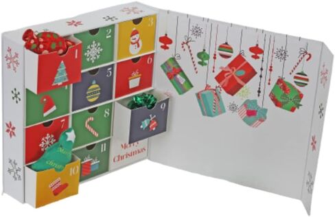 Midlee Cat Advent Calendar - 12 Days of Christmas Filled Cat Toy Gift in Saudi Arabia
