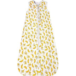 كيس نوم للأطفال من ليكتين 1.0 TOG - كيس نوم للأطفال الصغار بعمر 18-36 شهرًا، بطانية يمكن ارتداؤها للأطفال، حقيبة نوم صيفية بدون أكمام للجنسين مع طول قابل للتعديل وسحاب في اتجاهين in Kuwait